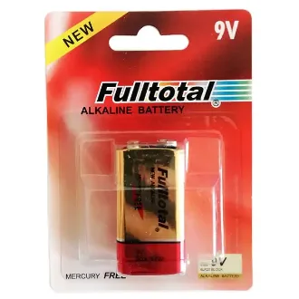 BATERIA 9V FULLTOTAL ALCALINA
