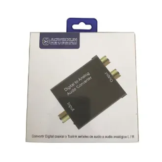 CONVERSOR AUDIO DIGITAL TO ANALOG