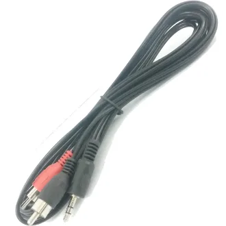 CABLE ARMADO PLUG 3.5ST A 2RCA 3MTS