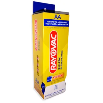 PILA CARBON RAYOVAC AA (48) 720
