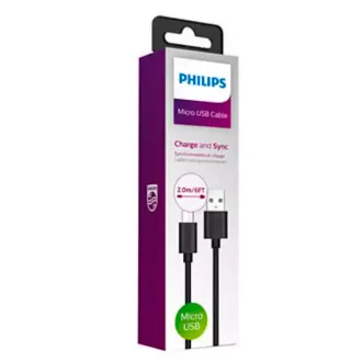 CABLE PHILIPS DLC1530U/97 MICROUSB 2.1A CARGA