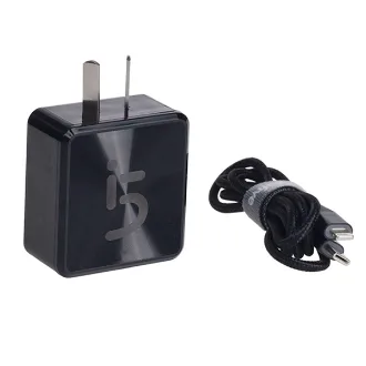 CARGADOR CARGA RAPIDA TIPO C A USB Y C A C 220V FUNDA IGLUFIVE