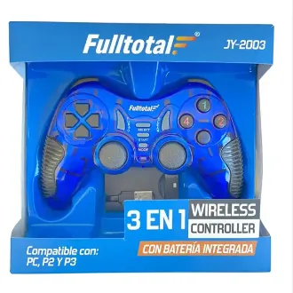 JOYSTICK INALAMBRICO FULLTOTAL JY-2003 PS2/PS3/PC C/BAT