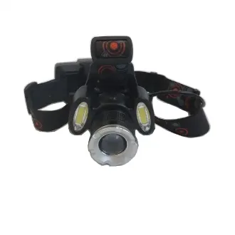 LINTERNA MINERA RECARGABLE Y A PILA YQ83-COB