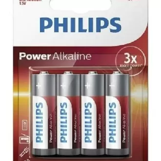 PILA AA ALCALINA PHILIPS POWER B4