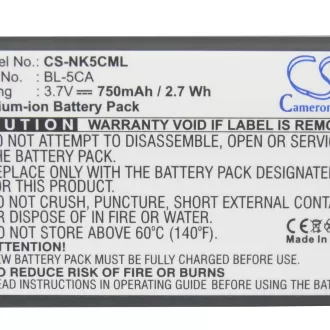 BATERIA CELULAR NOKIA 1100 750MAH CS-NK5CML