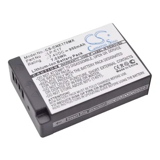BATERIA VIDEO P/ CANON LPE17 + C CS-CNE170MX