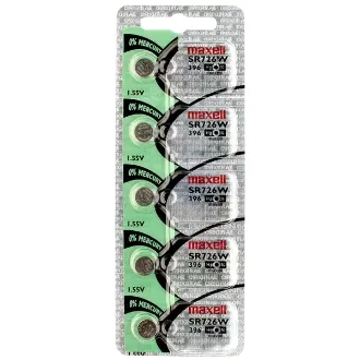 PILA MAXELL SR726W (396) OXIDO DE PLATA