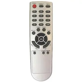 *CONTROL REMOTO TV CLB RC-192 314 *