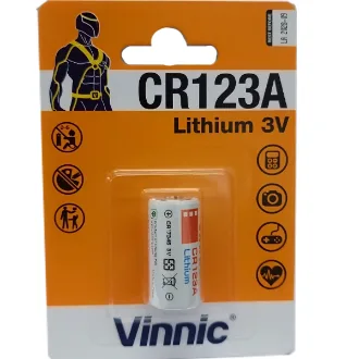 PILA LITIIO VINNIC CR123