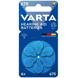 PILA AUDIFONO VARTA 675